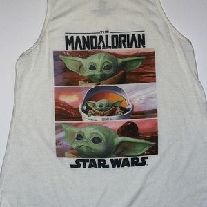 Juniors Star Wars Long Muscle Tank Top